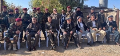 اهالي لهيبان يعودون الى منازلهم تحت حماية البيشمركة