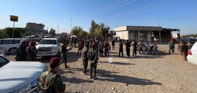 قوة من البيشمركة والجيش العراقي تدخل قرية لهيبان لحمايتها من هجمات داعش