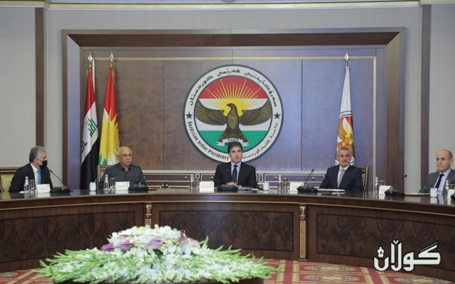 سه‌رۆكى هه‌رێمى كوردستان فه‌رمان ده‌دات پێدوايستييه‌كانى پێشمه‌رگه‌ دابين بكرێن و ته‌واوى هه‌ماهه‌نگى له‌گه‌ڵ سوپاى عيراقدا بكرێت