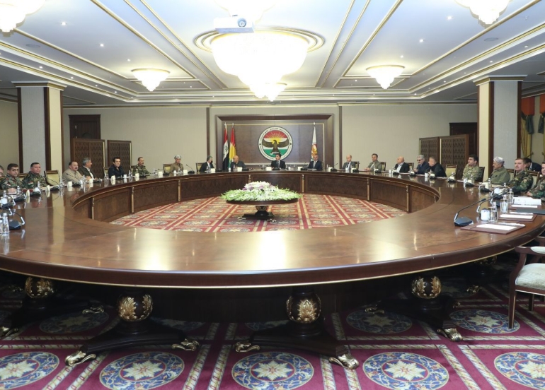 سه‌رۆكى هه‌رێمى كوردستان فه‌رمان ده‌دات پێدوايستييه‌كانى پێشمه‌رگه‌ دابين بكرێن و ته‌واوى هه‌ماهه‌نگى له‌گه‌ڵ سوپاى عيراقدا بكرێت