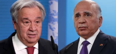 حسين وغوتيريش يبحثان قضايا العراق والمنطقة