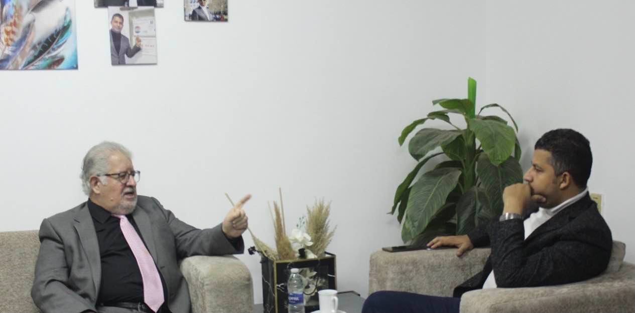 بەرپرسی مەکتەبی پ د ک لە قاهیرە لەگەڵ سەرۆکی ئەنجوومەنی پەرەپێدانی لاوانی میسری باس لە پتەوکردنی پەیوەندییەکان دەکەن