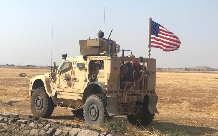 Hêzên Amerîkî derbasî herêmên artêşa Sûriyê bûn