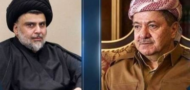 الرئيس مسعود بارزاني والصدر يتفقان على تفعيل الحوار الجاد فيما يخص التحالفات المقبلة