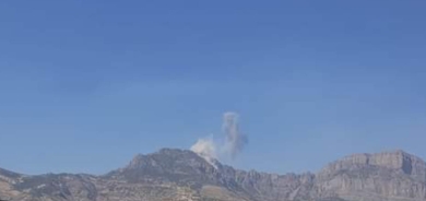 الطائرات التركية تقصف معاقل لشمالي دهوك