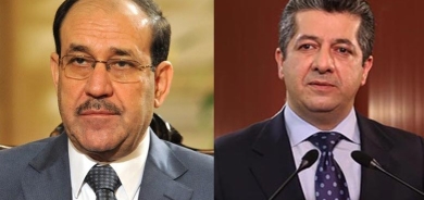 رئيس حكومة كوردستان يعزي نوري المالكي بوفاة ابن شقيقته