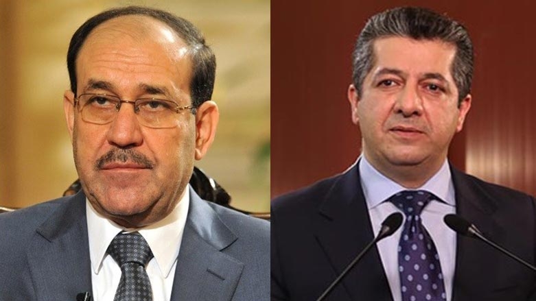 رئيس حكومة كوردستان يعزي نوري المالكي بوفاة ابن شقيقته