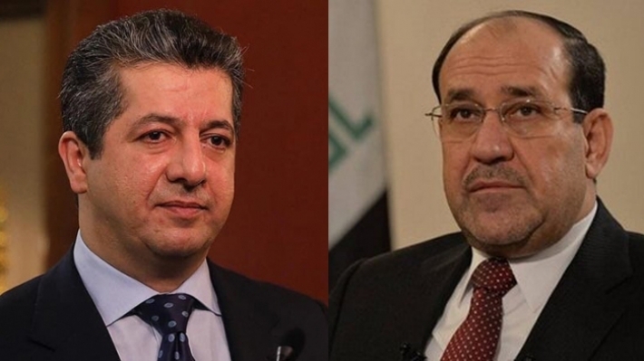 Mesrûr Barzanî peyameke serxweşiyê arasteyî Nûrî Malikî kir