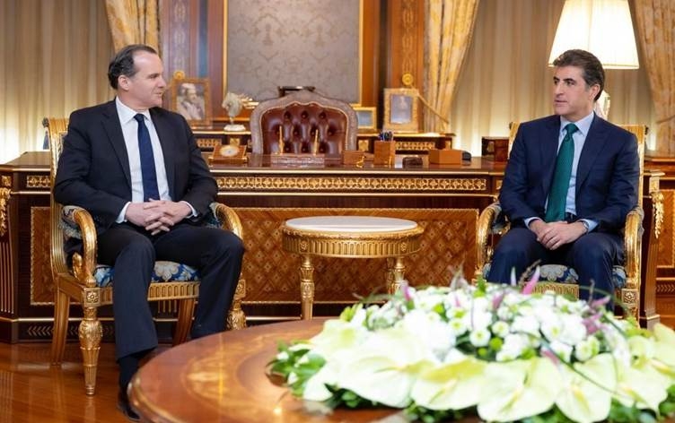 مكغورك لنيجيرفان بارزاني: سنستمر بدعم إقليم كوردستان