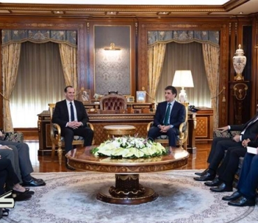 کۆشکی سپی: مەکگۆرک لە هەولێر لەگەڵ سەرۆکی هەرێمی کوردستان کۆبووەوە