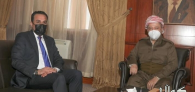 سەرۆک مەسعود بارزانى،  پەیوەندیی  تەلەفۆنی له‌گه‌ڵ ئومێد خۆشناو، پارێزگارى هەولێر ئەنجامدا