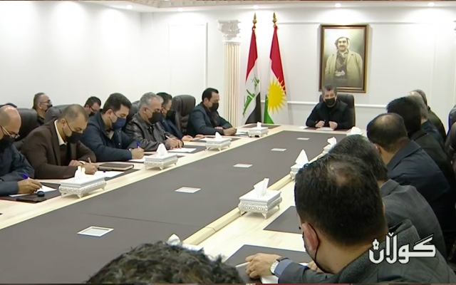 سەرۆکی حکومەتی هەرێمی کوردستان سەرپەرشتی کۆبوونەوەیەکی تایبەت بە کارەساتی لافاوی هەولێر دەکات