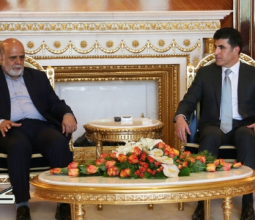 سەرۆک نێچیرڤان بارزانى، پێشوازى لە باڵیۆزى ئێران کرد