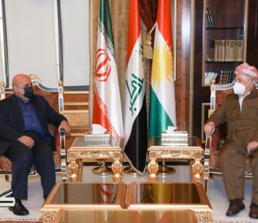 سەرۆک بارزانی پێشوازی لە باڵیۆزی ئێران لە عێراق دەکات