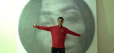 عراقي يدخل موسوعة غينيس بعمل فني 