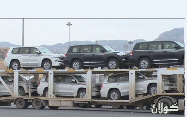 لە2021 بۆ هەرێمی كوردستان 107 هەزار ئۆتۆمبێل هاوردەكراوە