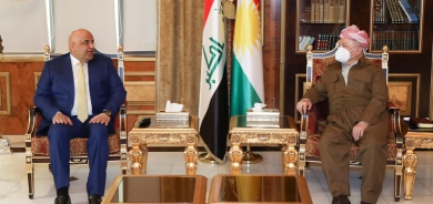 الرئيس بارزاني ومحافظ صلاح الدين يبحثان آخر المستجدات السياسية