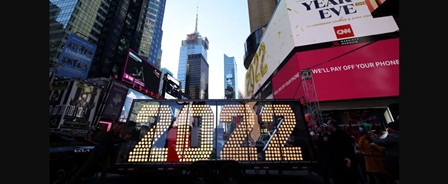 للعام الثاني..كورونا يخرّب احتفالات رأس السنة في تايمز سكوير