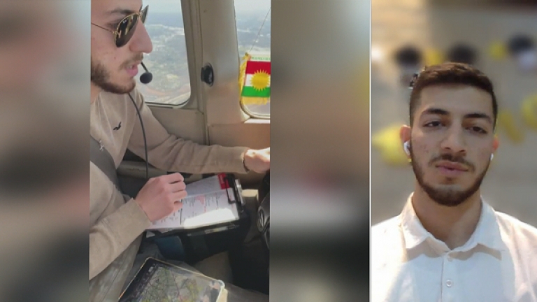 Ciwanekî Kurd li Amerîkayê di warê firokevaniyê de bû yekem