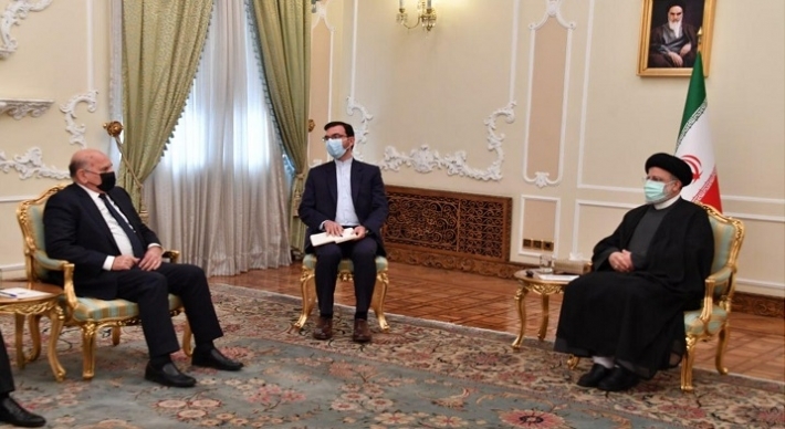 فؤاد حسين يبحث مع رئيسي إنعكاسات تطورات الوضع الإقليمي والدولي على أمن واستقرار العراق