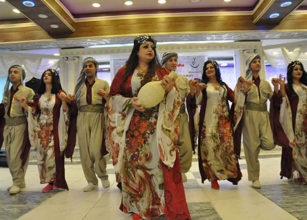 لە شاری بەغدا تیپی هونەرە میللییەکانی هەولێر لە فیستیڤاڵی گۆرانی و مۆسیقای کوردی بەشداربوون