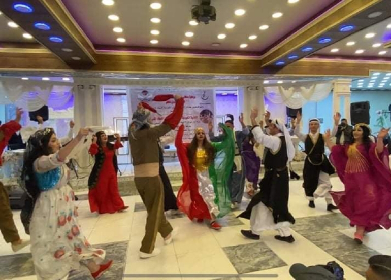 لە شاری بەغدا تیپی هونەرە میللییەکانی هەولێر لە فیستیڤاڵی گۆرانی و مۆسیقای کوردی بەشداربوون