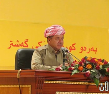 پەیامی سەرۆك بارزانی بە بۆنەی سەری ساڵی تازەی زایینی