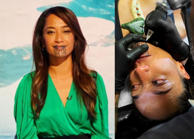 بۆ یەكەم جار خانمە بێژەرێك تاتۆ دەكات