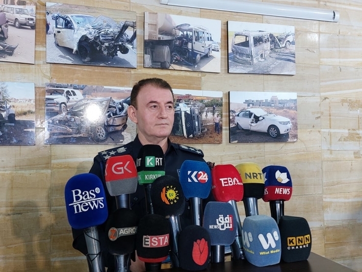 Tirafîka Kurdistanê: Sala borî 662 kes di rûdadnên tirafîkê de mirin