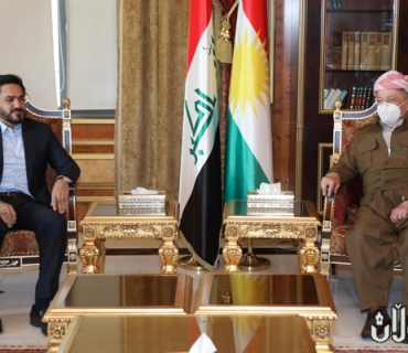 سەرۆک بارزانی پێشوازی لە شاندێکی باڵای رەوتی سەدری دەکات