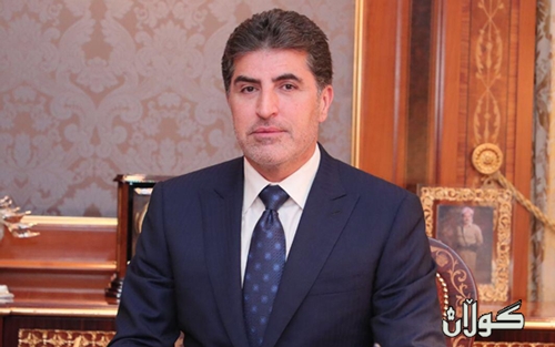 سه‌رۆک نێچیرڤان بارزانی سه‌ره‌خۆشی له‌ خانه‌واده‌ی خوالێخۆشبوو شێخ ئه‌حمه‌د خه‌یلانی ده‌کات