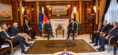 سه‌رۆك نێچيرڤان بارزانى له‌گه‌ڵ وه‌زيرى به‌رگريى ئه‌ڵمانيا كۆبووه‌وه‌