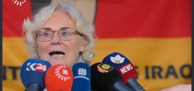 Serdana Lambrecht bo serbazên Almanyayê yên li Hewlêrê