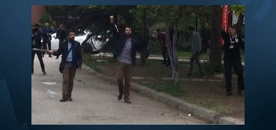 Li Enqerê nîjadperestên Tirk êrîşî xwendekarên Kurd kirin