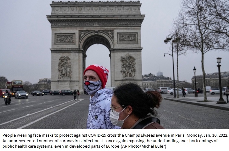 WHO: Half of Europeans could catch Omicron strain in next eight weeks