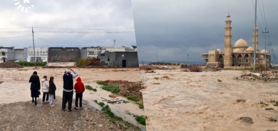 Ji ber baranê li Hewlêrê lehî rabû