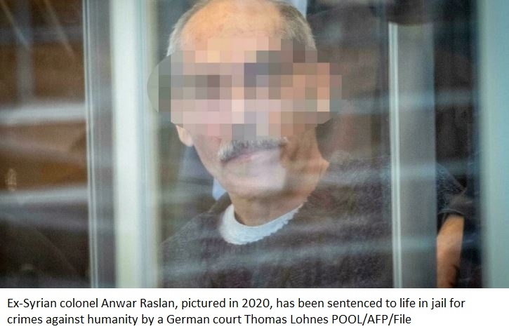 Syrian ex-colonel gets life sentence in German torture trial