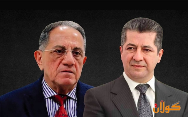 مەسرور بارزانی سەرەخۆشی لە وەزیری سامانە سروشتییەکان دەکات