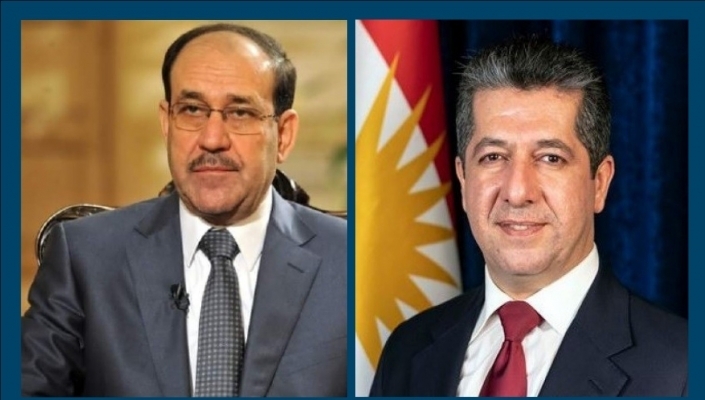 مسرور بارزاني يهنئ المالكي بإعادة انتخابه أميناً عاماً للدعوة