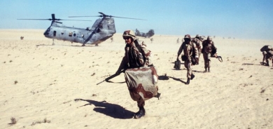 البنتاغون يستعيد الذكرى الـ31 لعاصفة الصحراء ويسجل اربعة احداث جرت للمرة الاولى