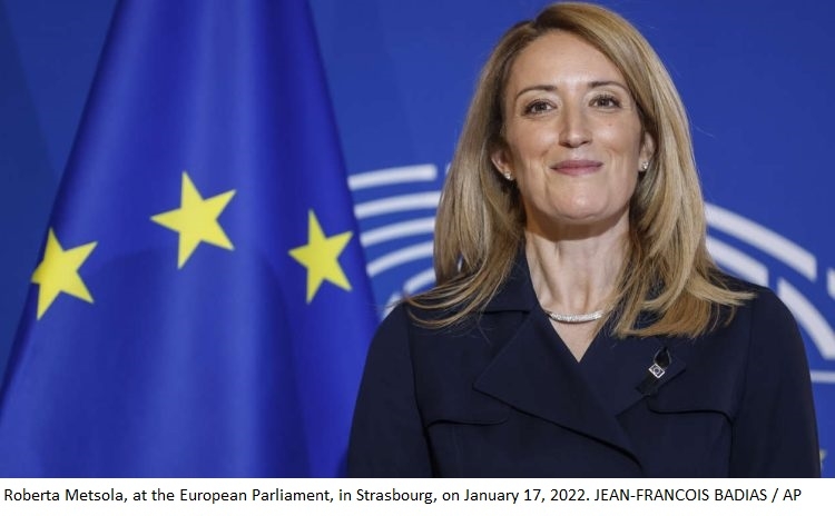 Malta’s Roberta Metsola set to become EU Parliament's third woman president