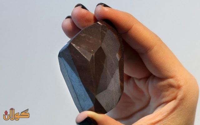 گەورەترین ئەڵماسی ڕەشی جیهان لە دوبەی نمایش کرا