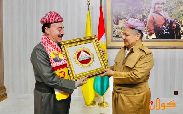 پەیامی سەرەخۆشیی سەرۆك بارزانی بۆ كۆچی دوایی شێخ شامۆ