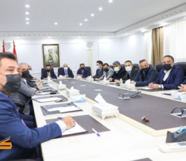 كۆبوونه‌وه‌یه‌ك بۆ جێبه‌جێ كردنی ناوه‌ڕۆكی ڕاپۆرتی لیژنه‌ی لێكۆڵینه‌وه‌ی لافاوه‌كه‌ی هه‌ولێر