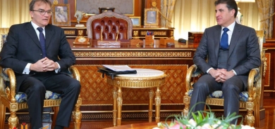 سه‌رۆكى هه‌رێمى كوردستان پێشوازى له‌ باڵيۆزى سويسرا كرد