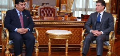 سه‌رۆكى هه‌رێمى كوردستان پێشوازى له‌ باڵيۆزى پاكستان كرد