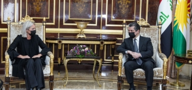 مسرور بارزاني وبلاسخارت يبحثان جهود تشكيل الحكومة الاتحادية الجديدة