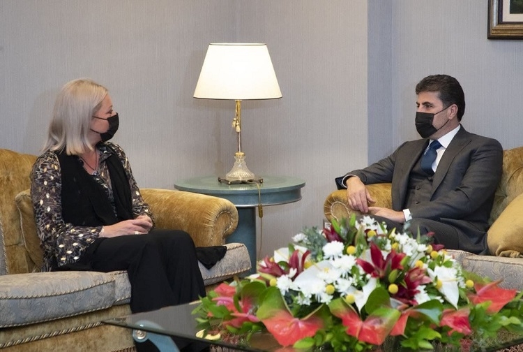 President Nechirvan Barzani received the Special Representative of the Secretary-General for UNAMI