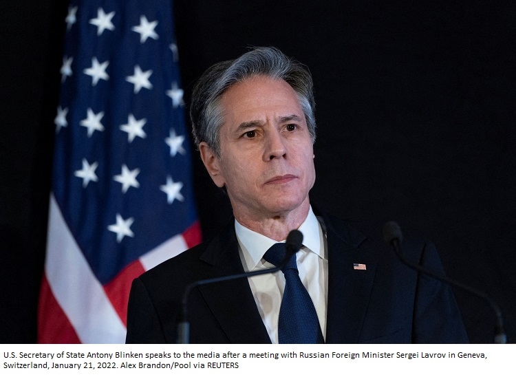 Blinken talks Iran with Lavrov, sees only brief window to reach nuclear deal