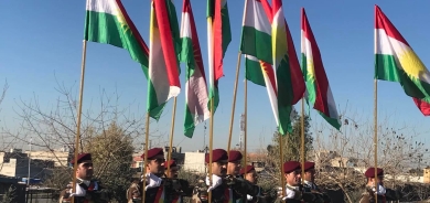 مراسيم إكمال دفعة جديدة من مقاتلي البيشمركة دورة تدريبية في اربيل